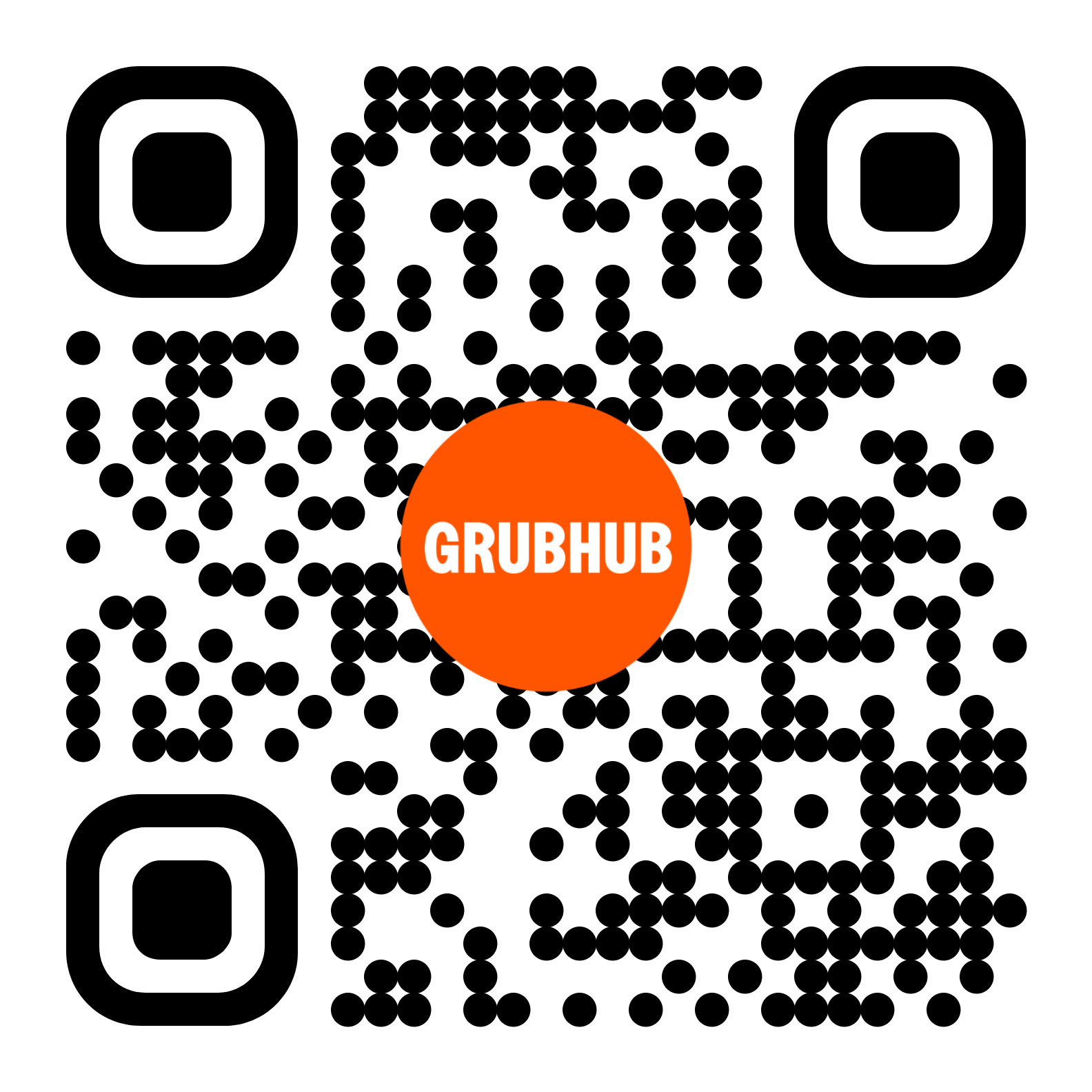 Grubhub QR code
